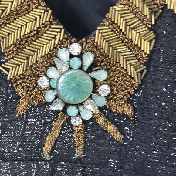 Twelfth Street by Cynthia Vincent Black Fit and Flare Mini Cocktail Dress - Picture 6 of 7